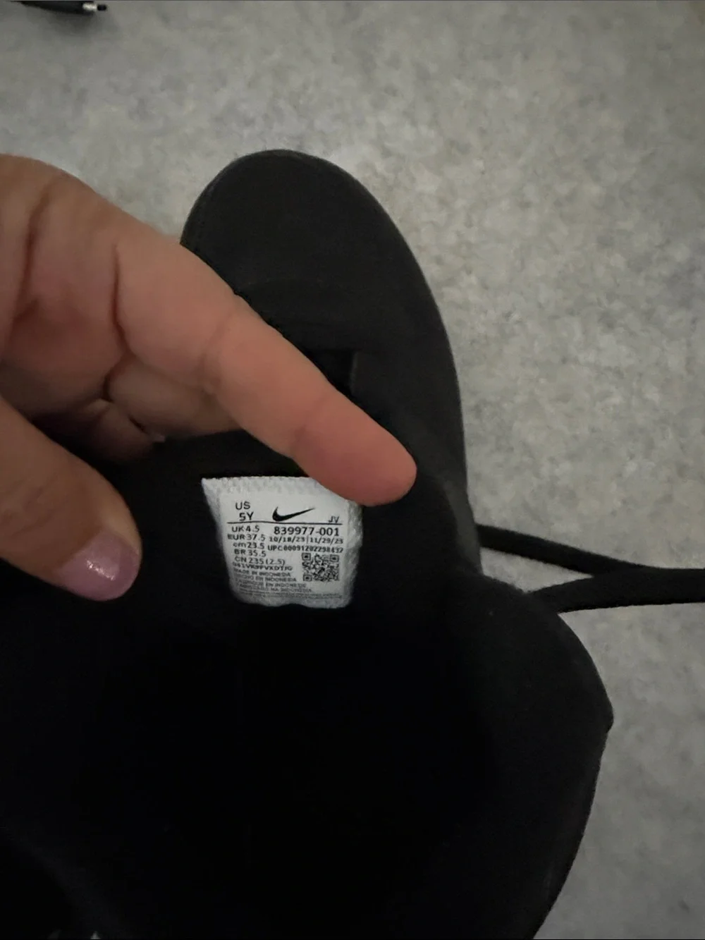 Nike Black High-Top Sneaker